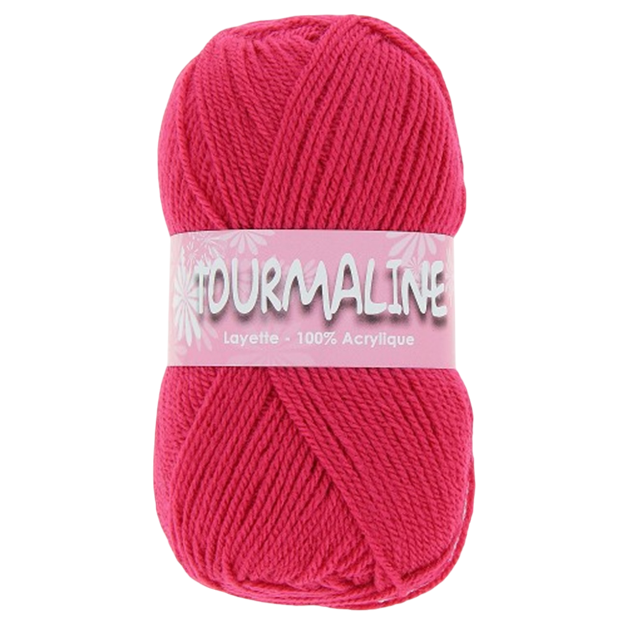 Pelote layette - framboise - 2 pièces de 50gr - Acrylique - Tourmaline