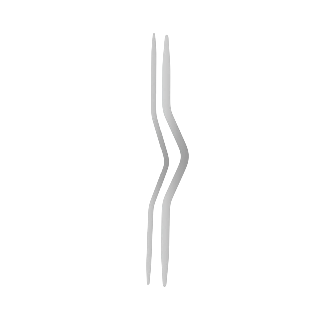 Aiguilles à tricoter - spécial torsades - 1 paire - 2-5mm -