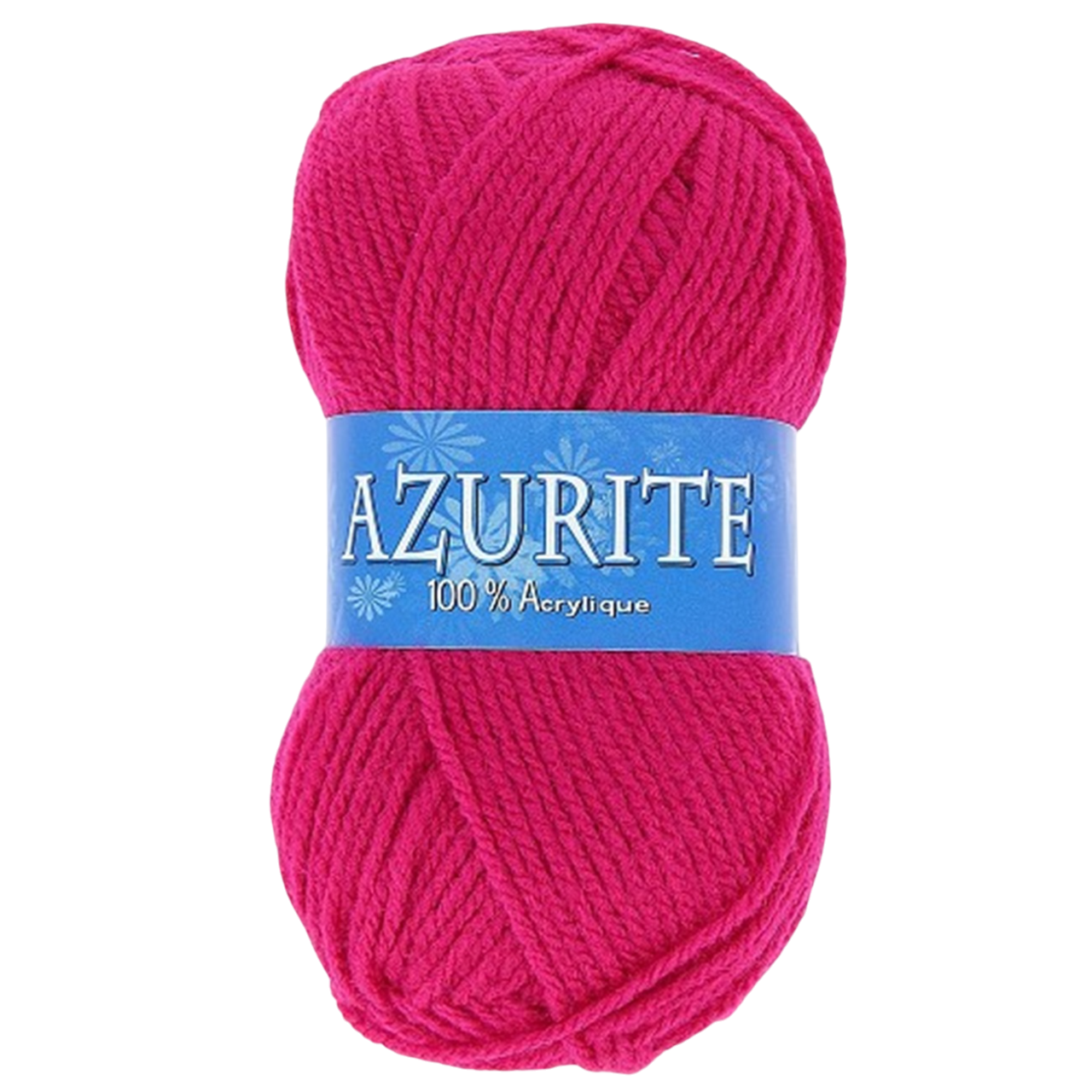 Pelote de fil à tricoter - fuchsia - Acrylique - 10 pièces de 50 gr = 1 pull