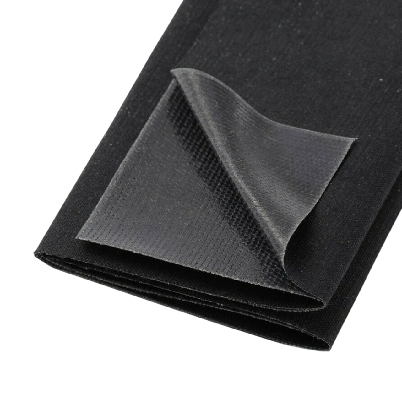 patch thermocollant noir 100% coton percale - idéal pour customiser tissus habillement et ameublement - canocea