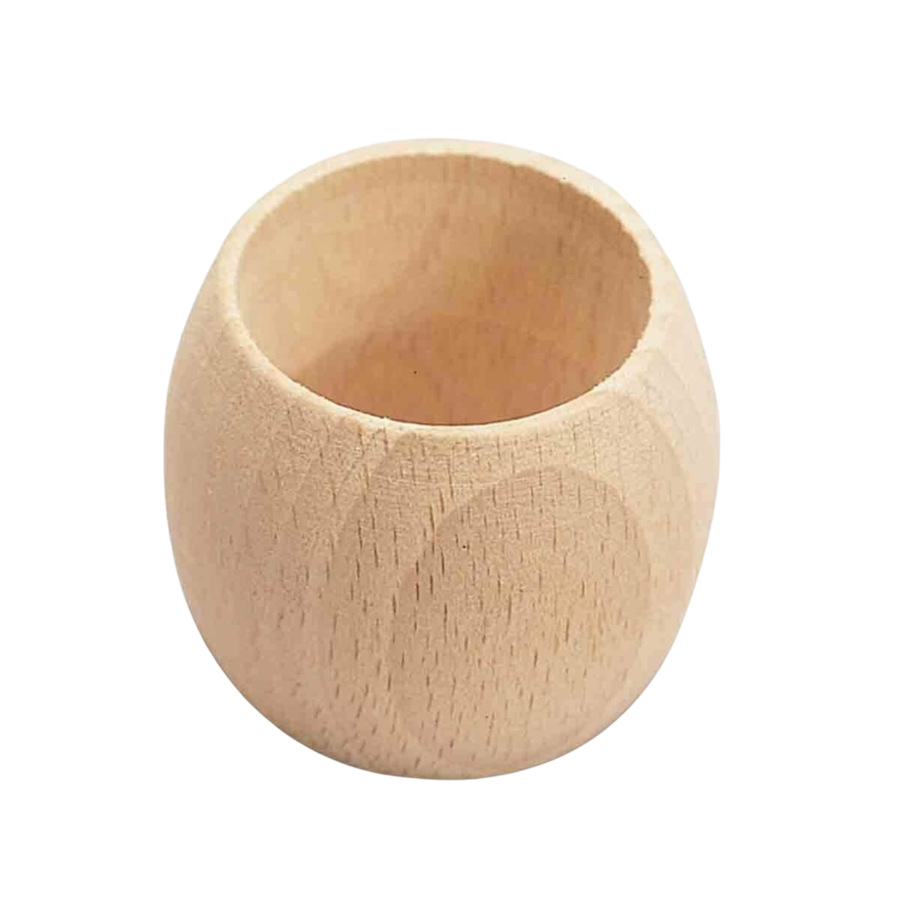 Ronds de serviette en bois – D 5 cm - personnalisable - 4 pièces