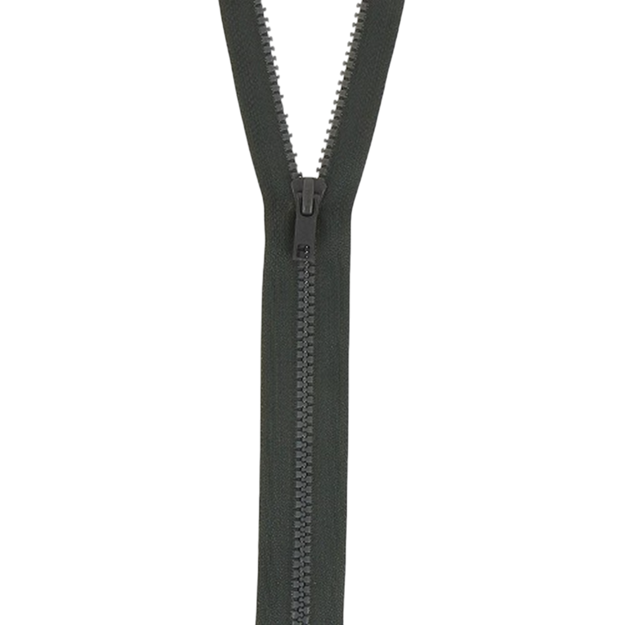 Fermeture à glissière - Gris anthracite - Séparable - Injecté : N° 5 - 60 cm - Plastique
