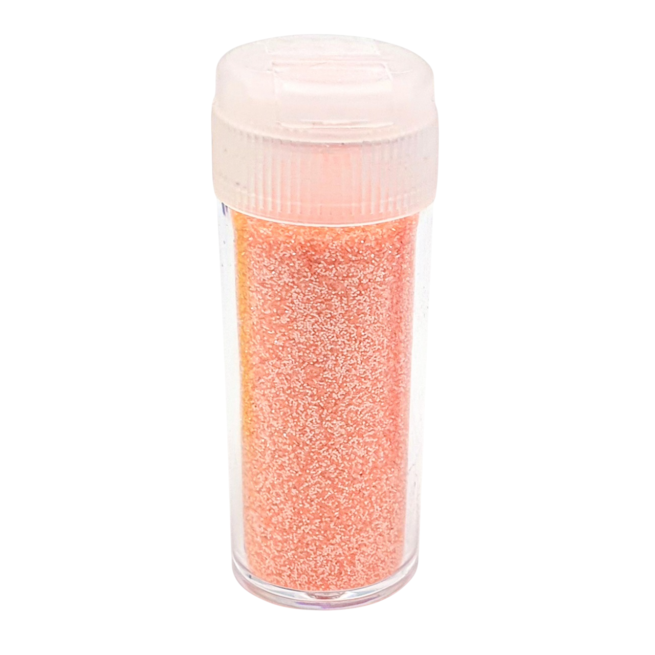 Tube paillettes biodégradables - orange pastel - 9 g