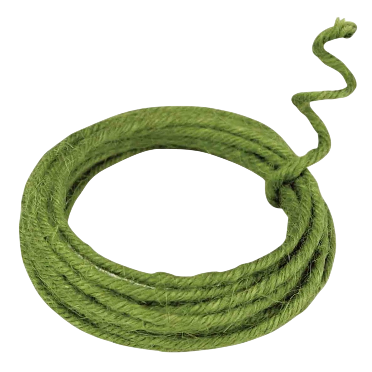 Corde de jute armée kaki diamètre 2 mm longueur 3 m - accessoire déco DIY et artisanat. Canocea France