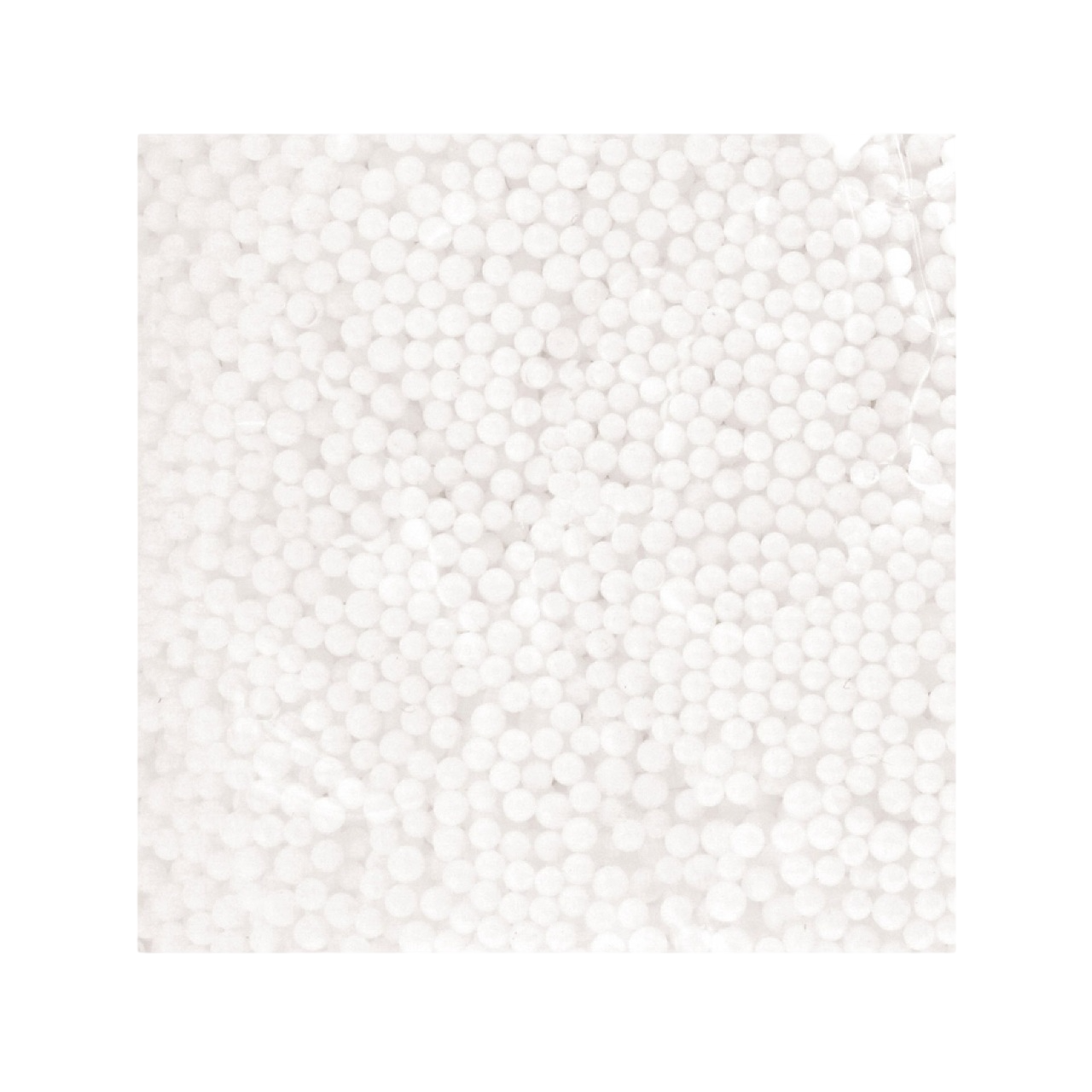 Neige de Noël billes polystyrène blanches 3 mm – Sachet 9 g pour décorations et loisirs créatifs. Caocea France