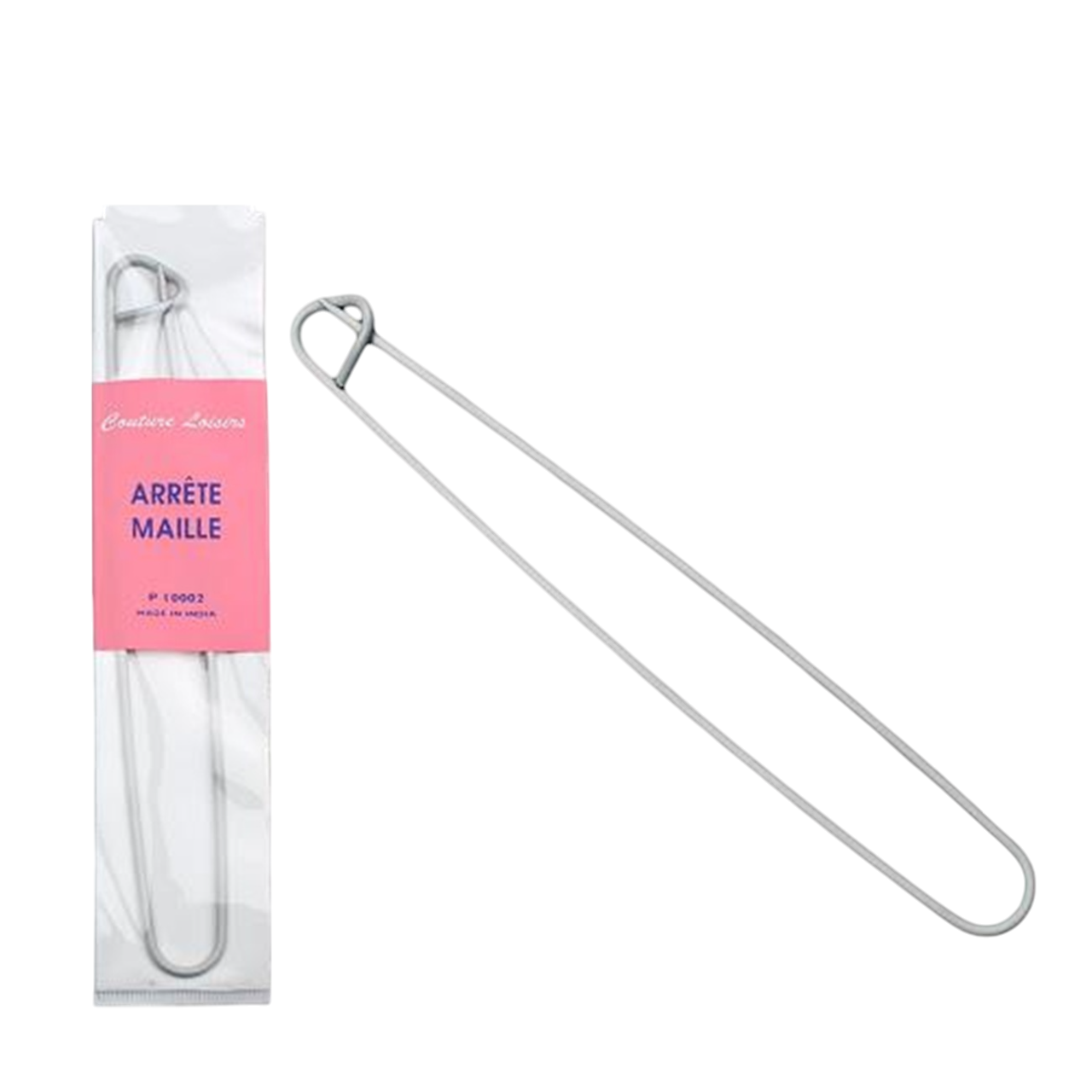 Aiguille Arrête maille - 17 cm - métal