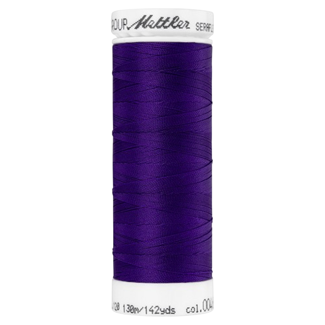 Bobine de fil coudre - violet - 130m - Haute élasticité - METTLER - 100% polyester