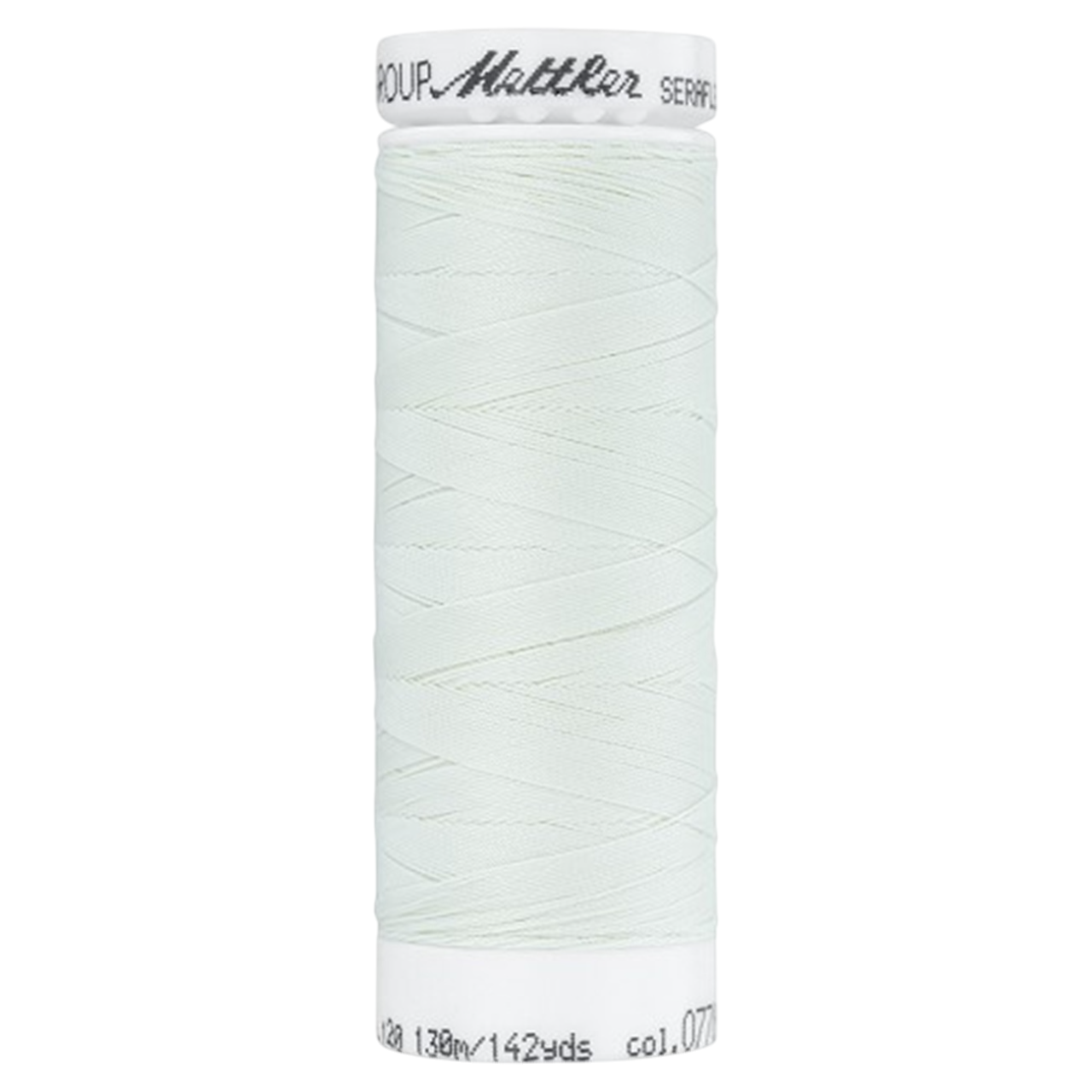 Bobine de fil coudre - écru - 130m - Haute élasticité - METTLER - 100% polyester