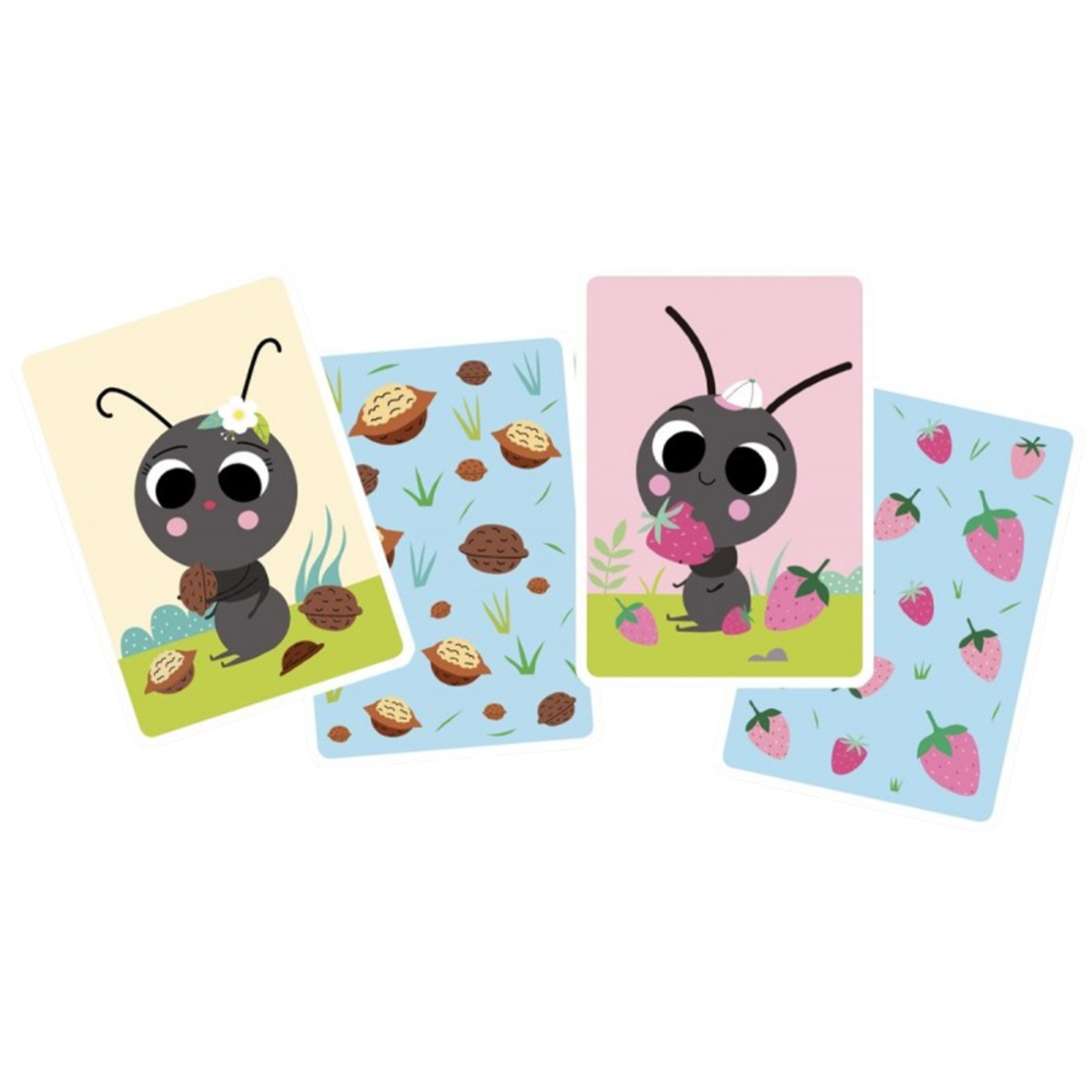 Jeu de carte - PAPA FOURMI - dès 3 ans - Coopération, Mémoire - AUZOU