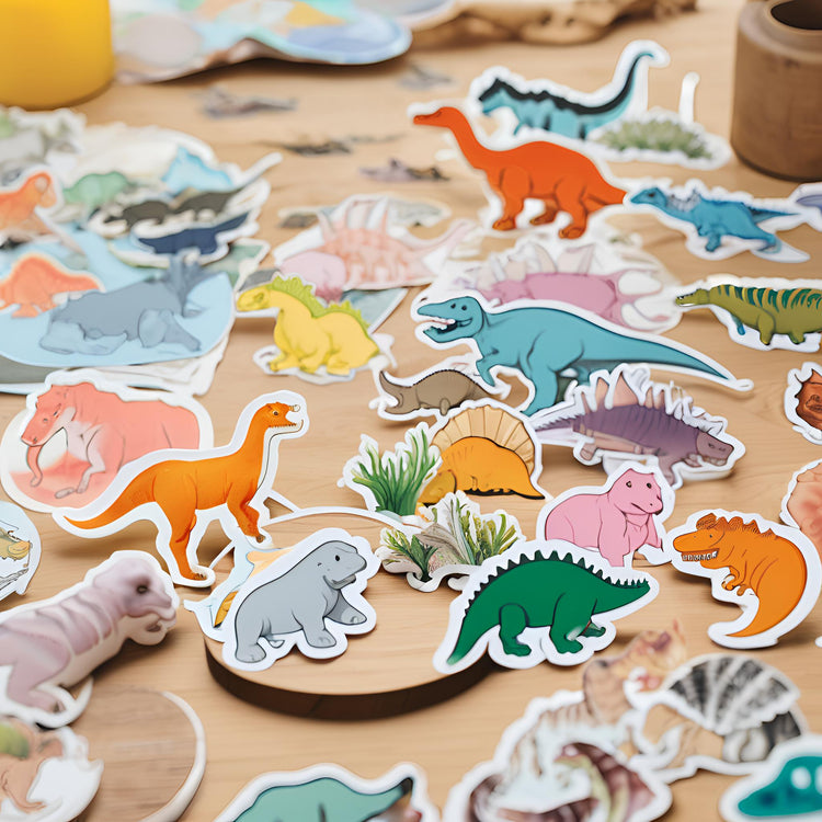 Gommette/Sticker - Animaux/Dinosaure