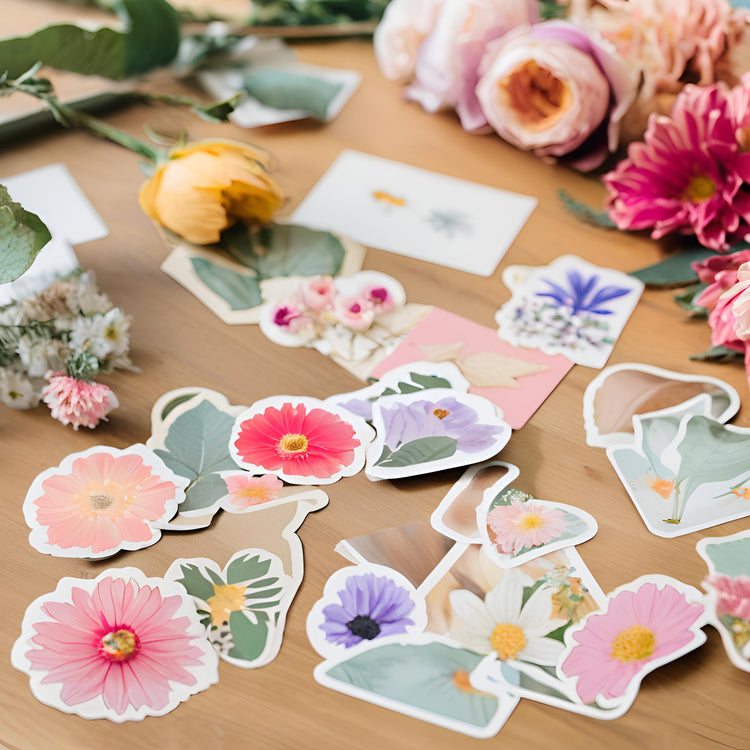 Gommette/Sticker - Saison/Fleur