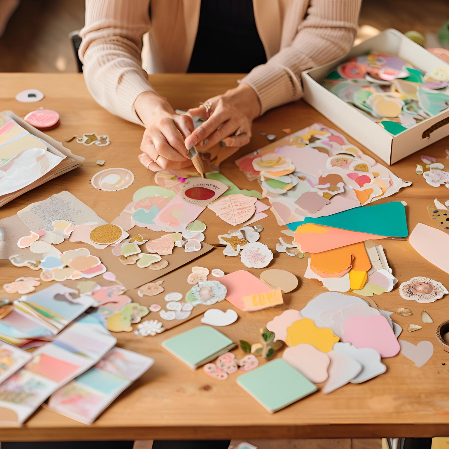 Art créatif - Scrapbooking - Gommette