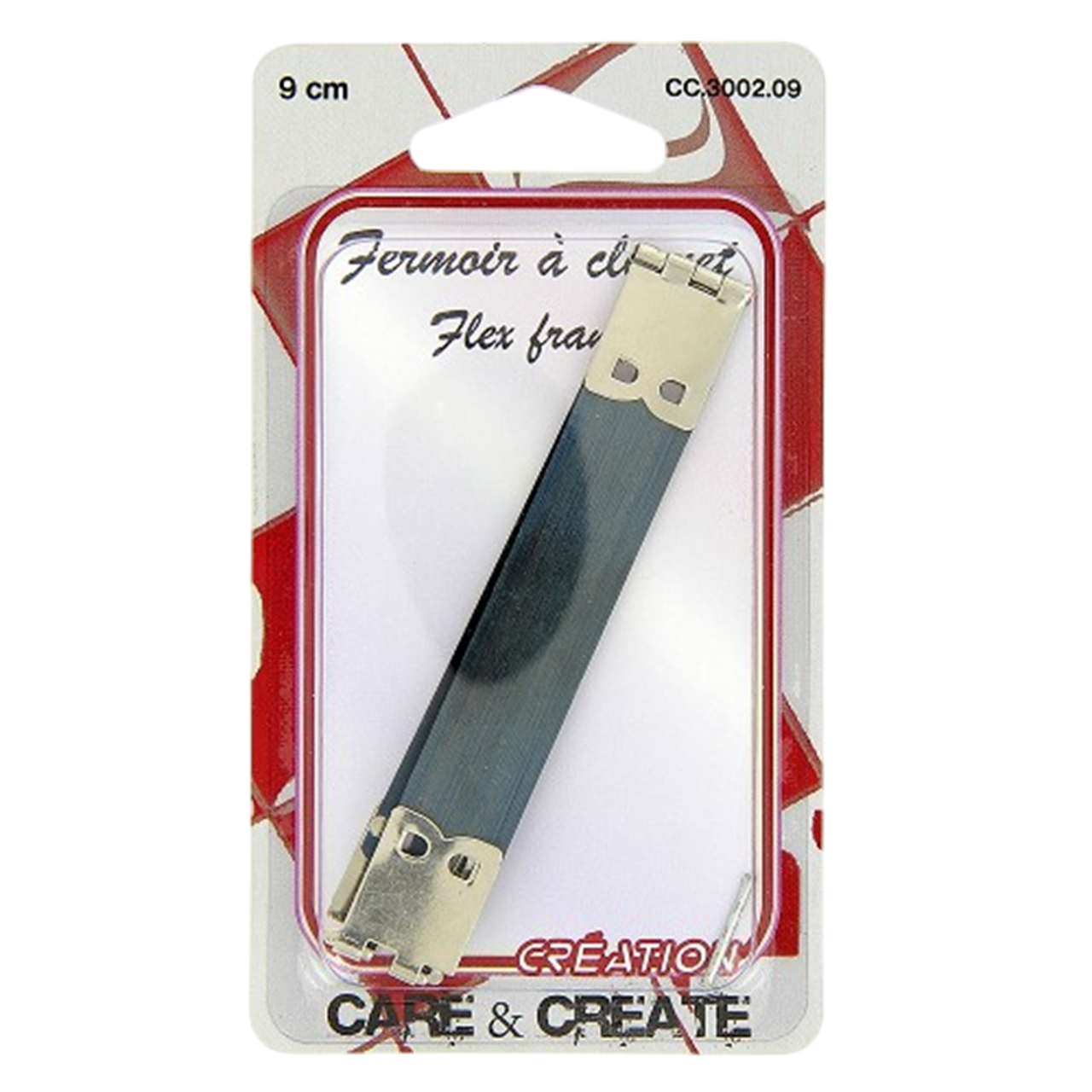Fermoir à cliquet - 9 cm – Acier inoxydable
