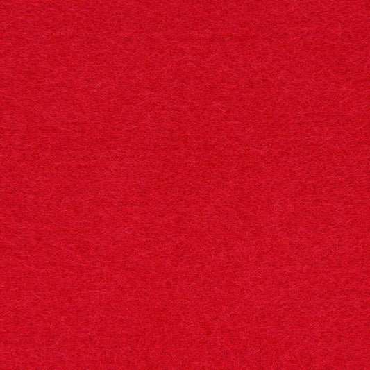 Feutrine rouge A4 souple en acrylique pour loisirs créatifs et DIY. Canocea