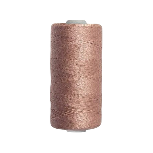 Bobine de fil à coudre - vieux rose - 500 m - 100% polyester - tous tissus