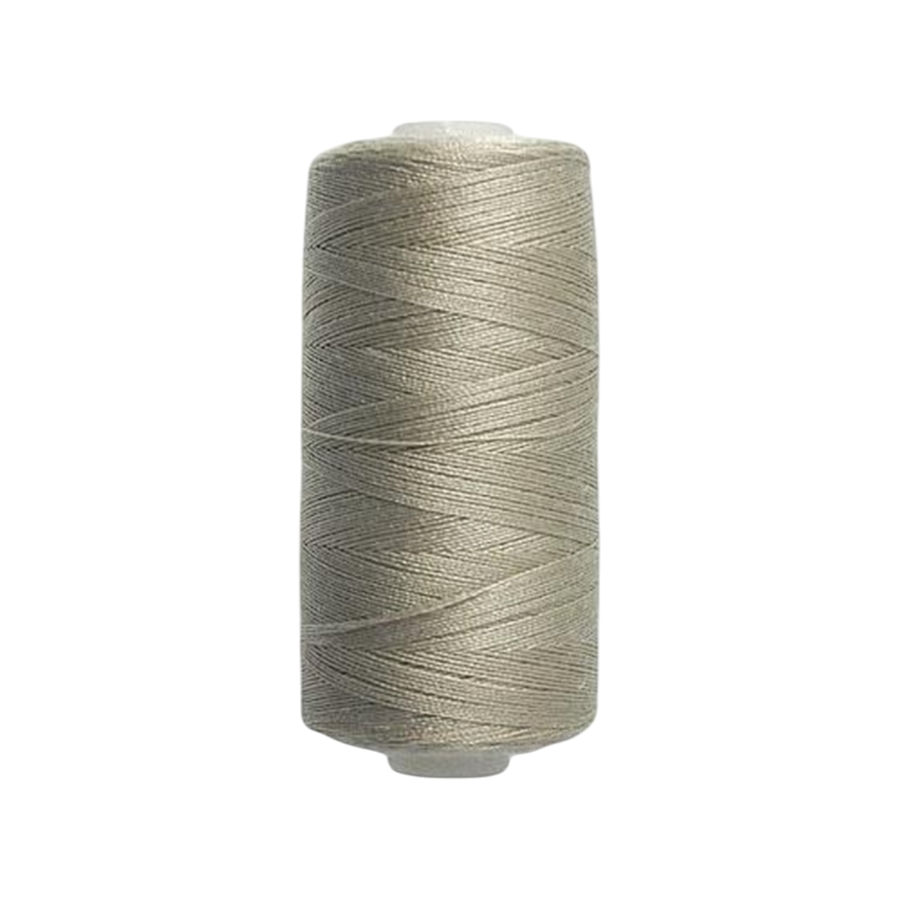 Bobine de fil à coudre - gris clair - 500 m - 100% polyester - tous tissus