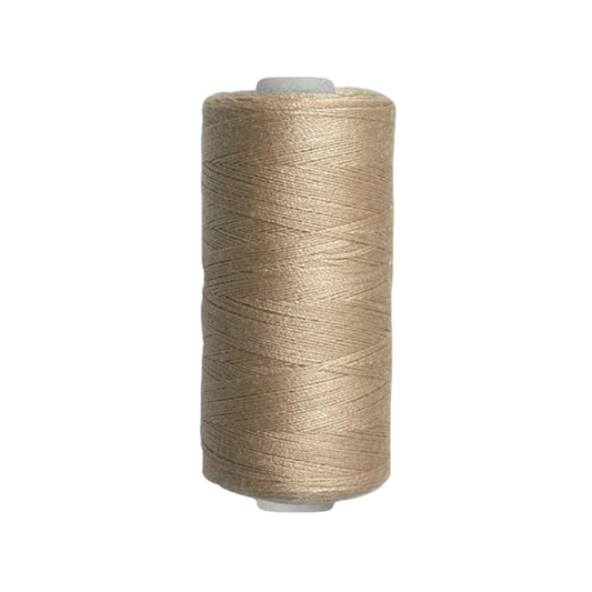 Bobine de fil à coudre - beige - 500 m - 100% polyester - tous tissus