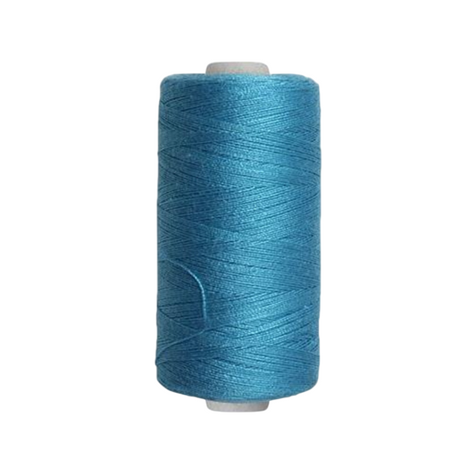 Bobine de fil à coudre - bleu ciel - 500 m - 100% polyester - tous tissus