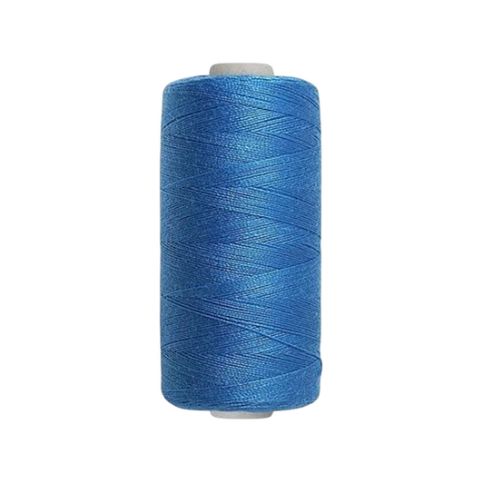 Bobine de fil à coudre - bleu clair - 500 m - 100% polyester - tous tissus
