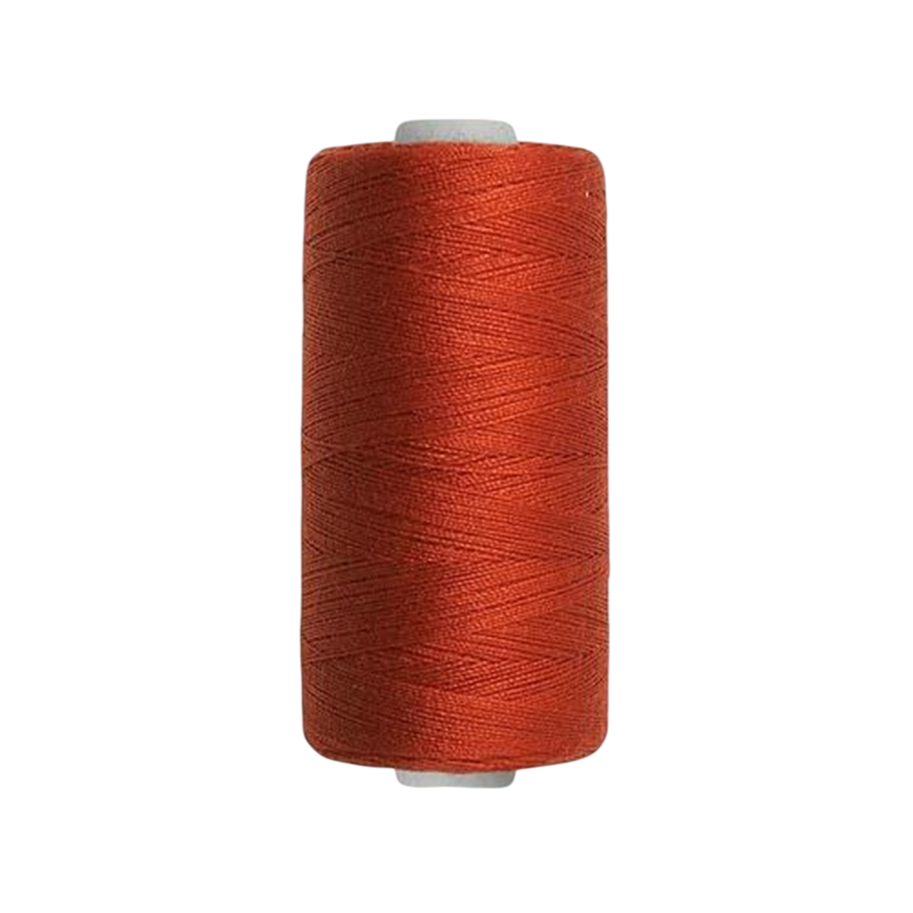 Bobine de fil à coudre - orange rouille - 500 m - 100% polyester - tous tissus
