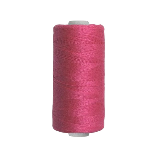Bobine de fil à coudre - rose - 500 m - 100% polyester - tous tissus