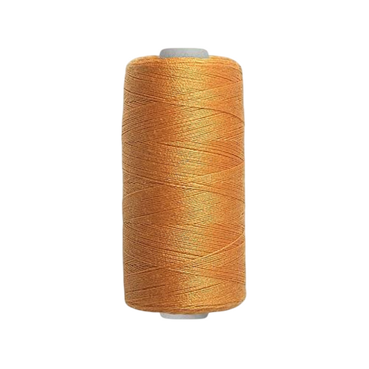 Bobine de fil à coudre - orange clair - 500 m - 100% polyester - tous tissus