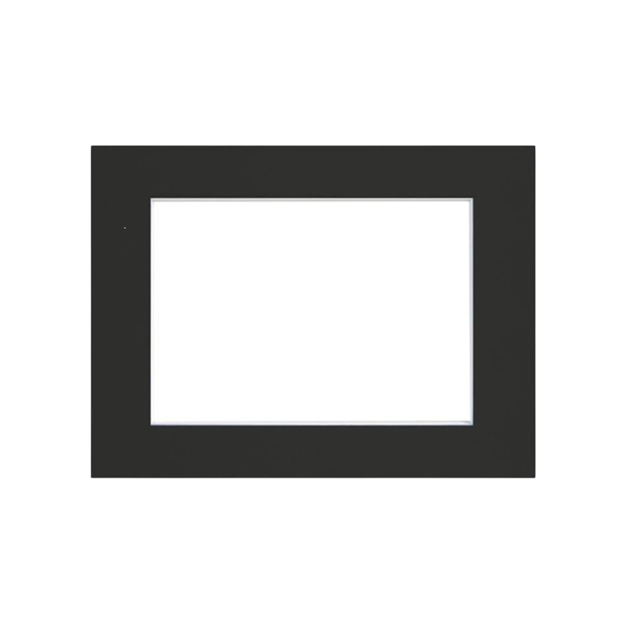 Passe-partout noir ouverture 10x15 cm pour photo et illustration. Canocea France