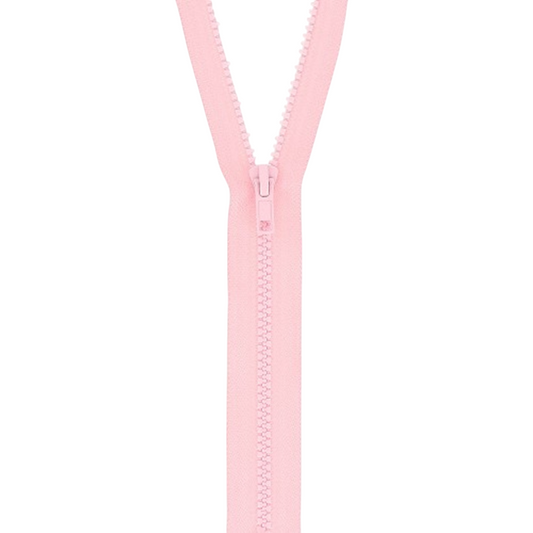 Fermeture à glissière  - Rose - Séparable - Injecté : N° 5 - 30 cm - Plastique