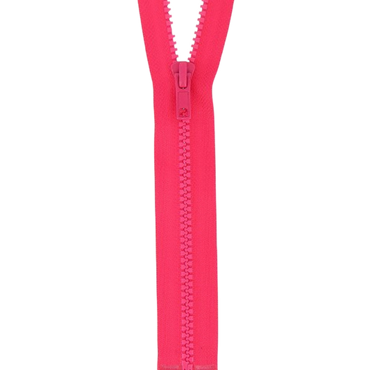 Fermeture à glissière  - fuchsia - Séparable - Injecté : N° 5 - 75 cm - Plastique