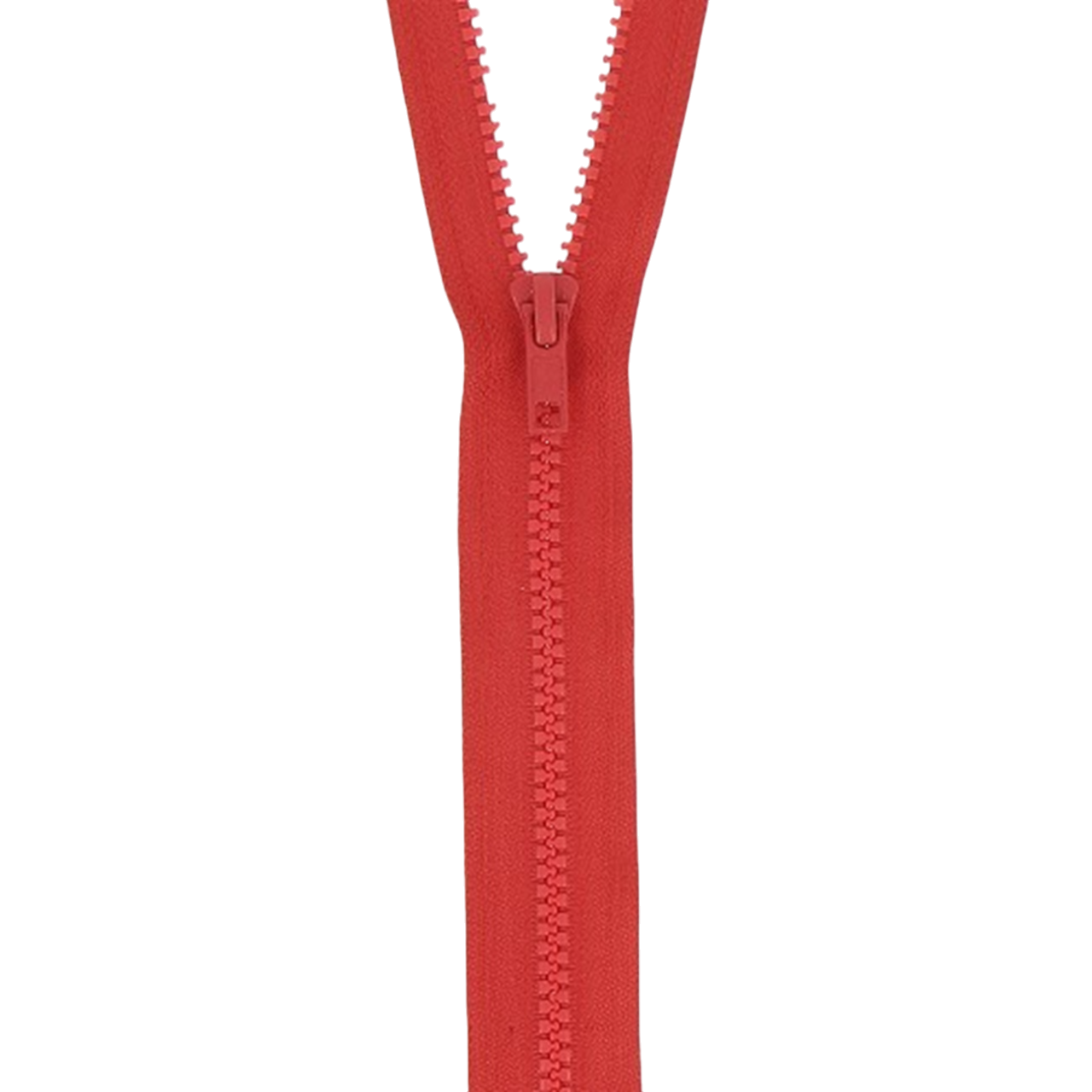 Fermeture à glissière  - Rouge - Séparable - Injecté : N° 5 - 60 cm - Plastique