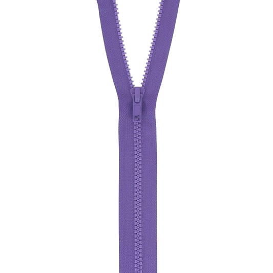 Fermeture à glissière  - Violet - Séparable - Injecté : N° 5 - 80 cm - Plastique