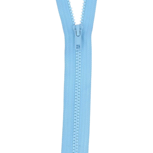 Fermeture à glissière  - Bleu - Séparable - Injecté : N° 5 - 30 cm - Plastique