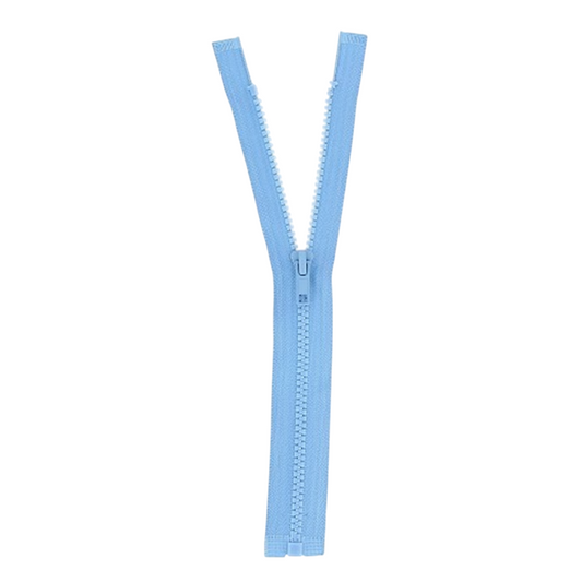Fermeture à glissière  - Bleu - Séparable - Injecté : N° 5 - 40 cm - Plastique