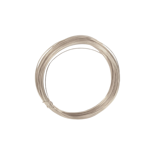Fil métal argenté 0,40 mm – Bobine 10 m pour bijoux, loisirs créatifs et décorations DIY. Canocea France