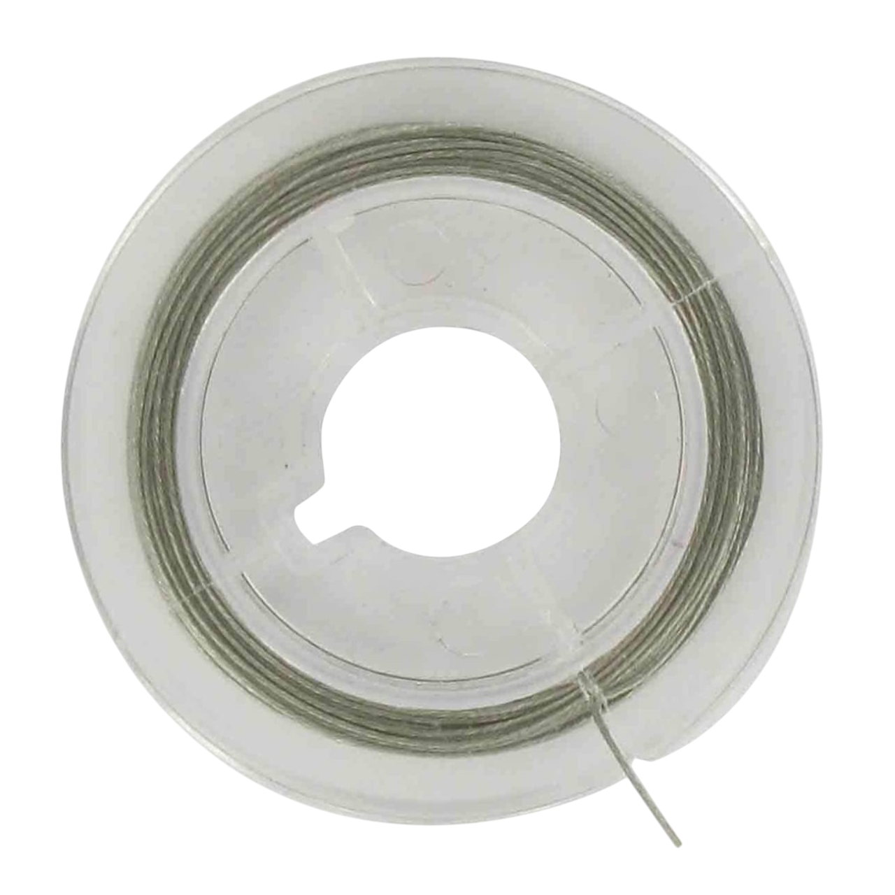 Bobine de fil câblé - argenté - D45mm, Longueur 10 m