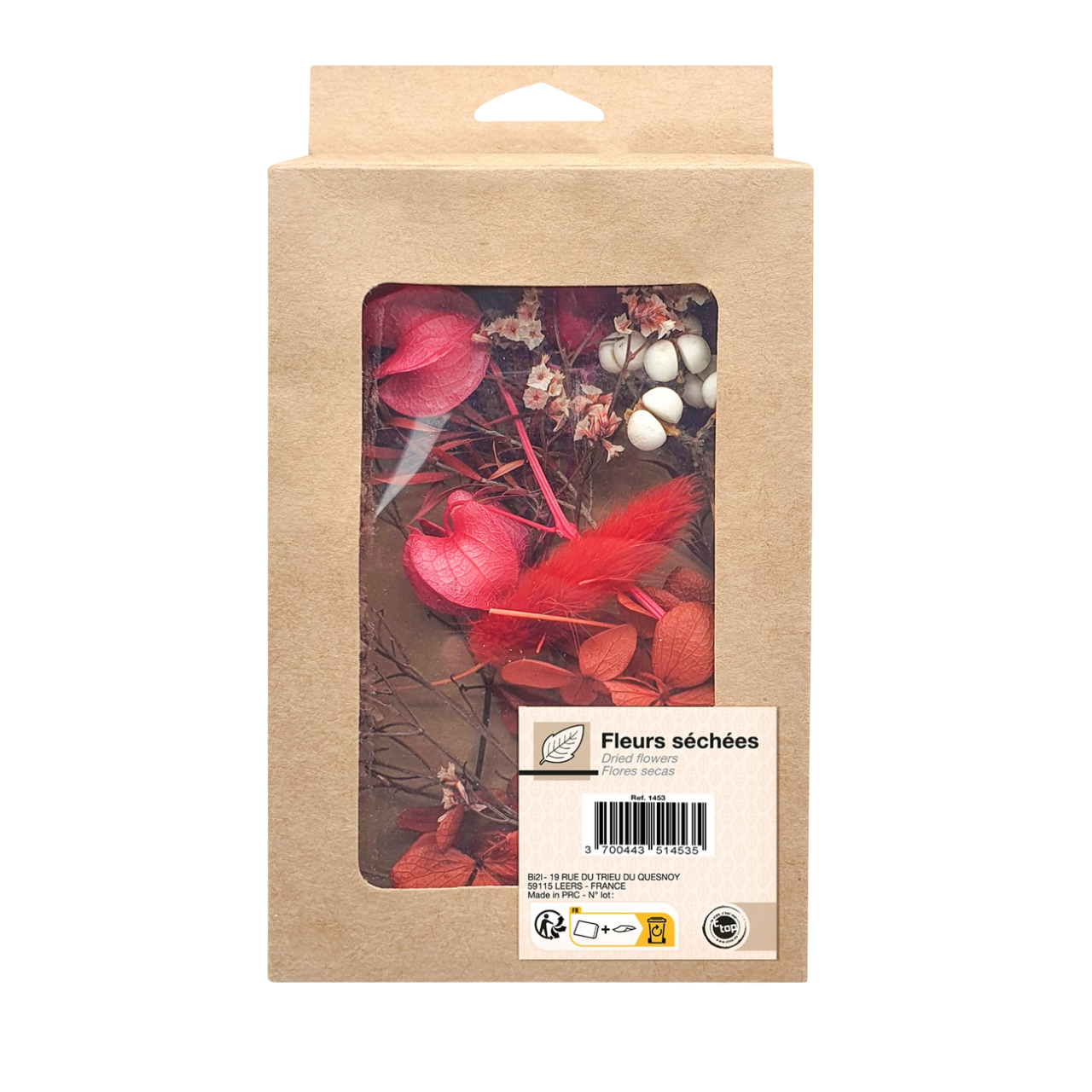 Bouquet fleurs séchées miniatures pour confectionner tous vos projets diy. Canocea France
