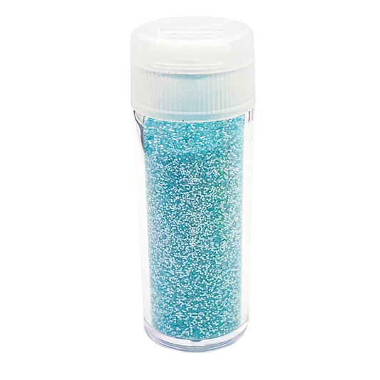 Tube paillettes biodégradables - bleu pastel - 9 g