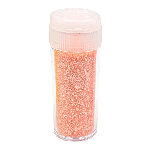 Tube paillettes biodégradables - orange pastel - 9 g