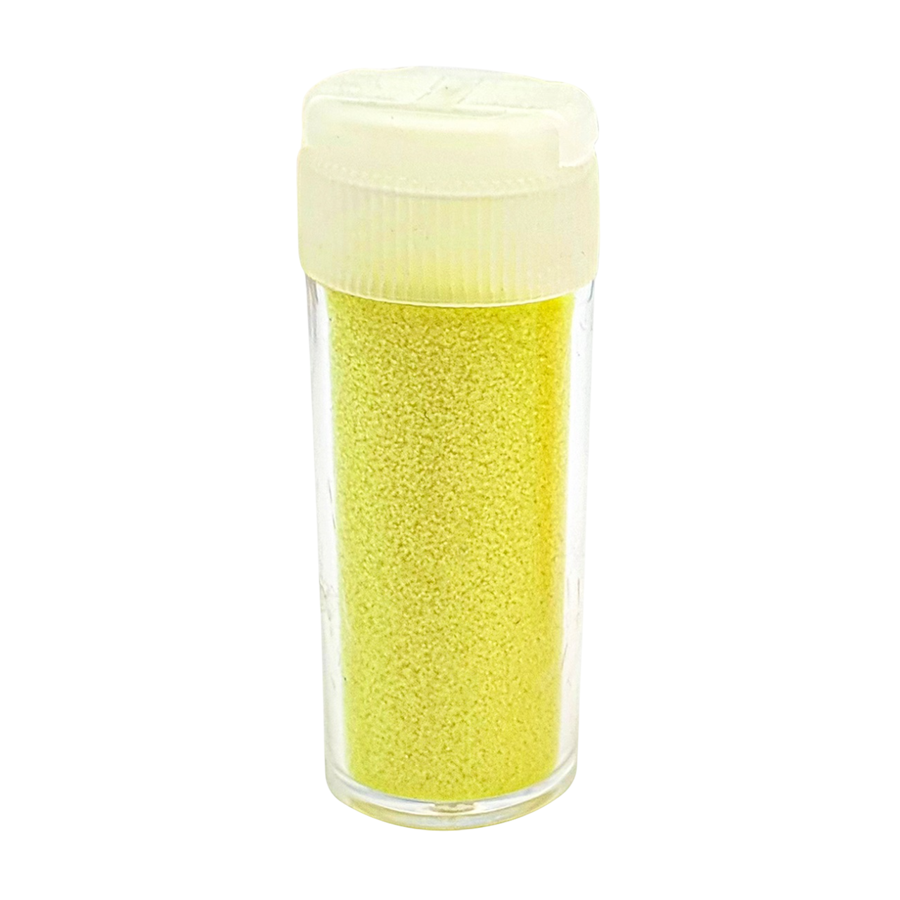 Tube paillettes biodégradables jaune pastel 9 g. Canocea France