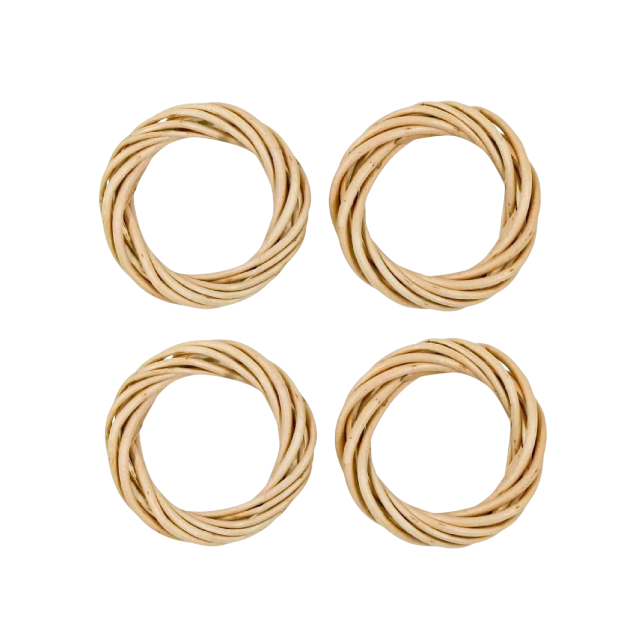 mini couronne Noël osier 6 cm. Canocea France