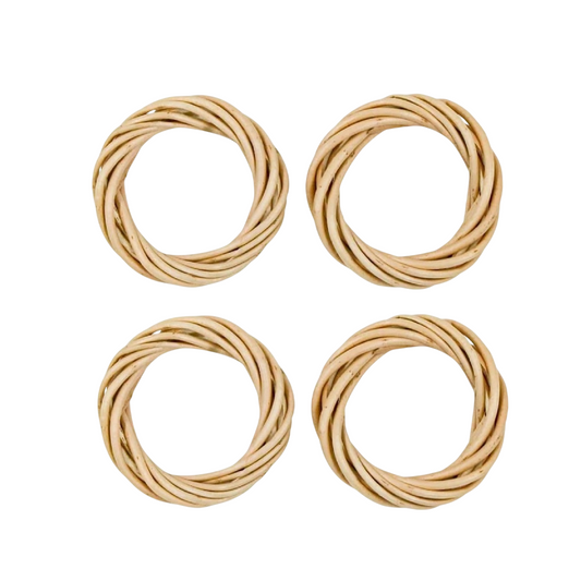 mini couronne Noël osier 6 cm. Canocea France