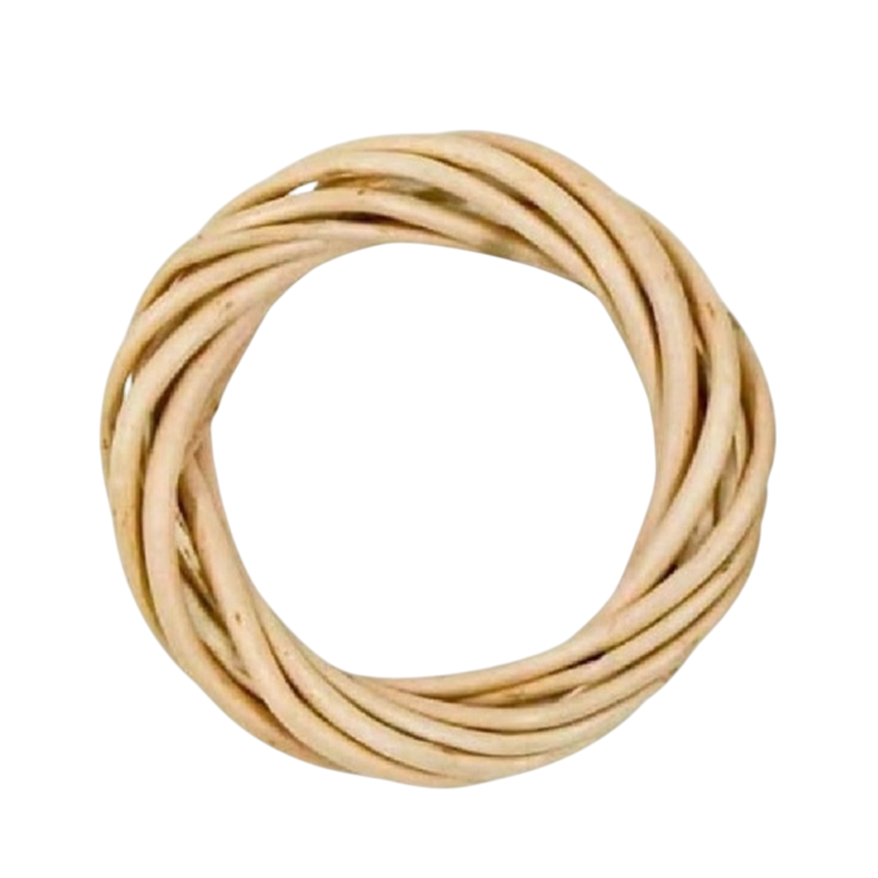 petite couronne osier à suspendre Noël. Canocea France