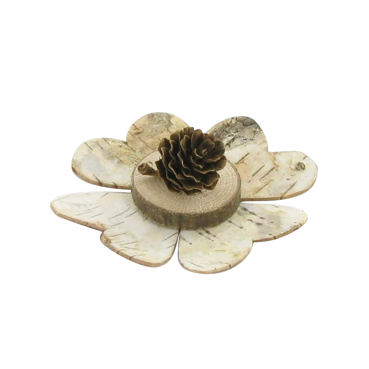 pack de 10 coeur en bois de bouleau, naturel, pour embellir toutes vos créations. Canocea France