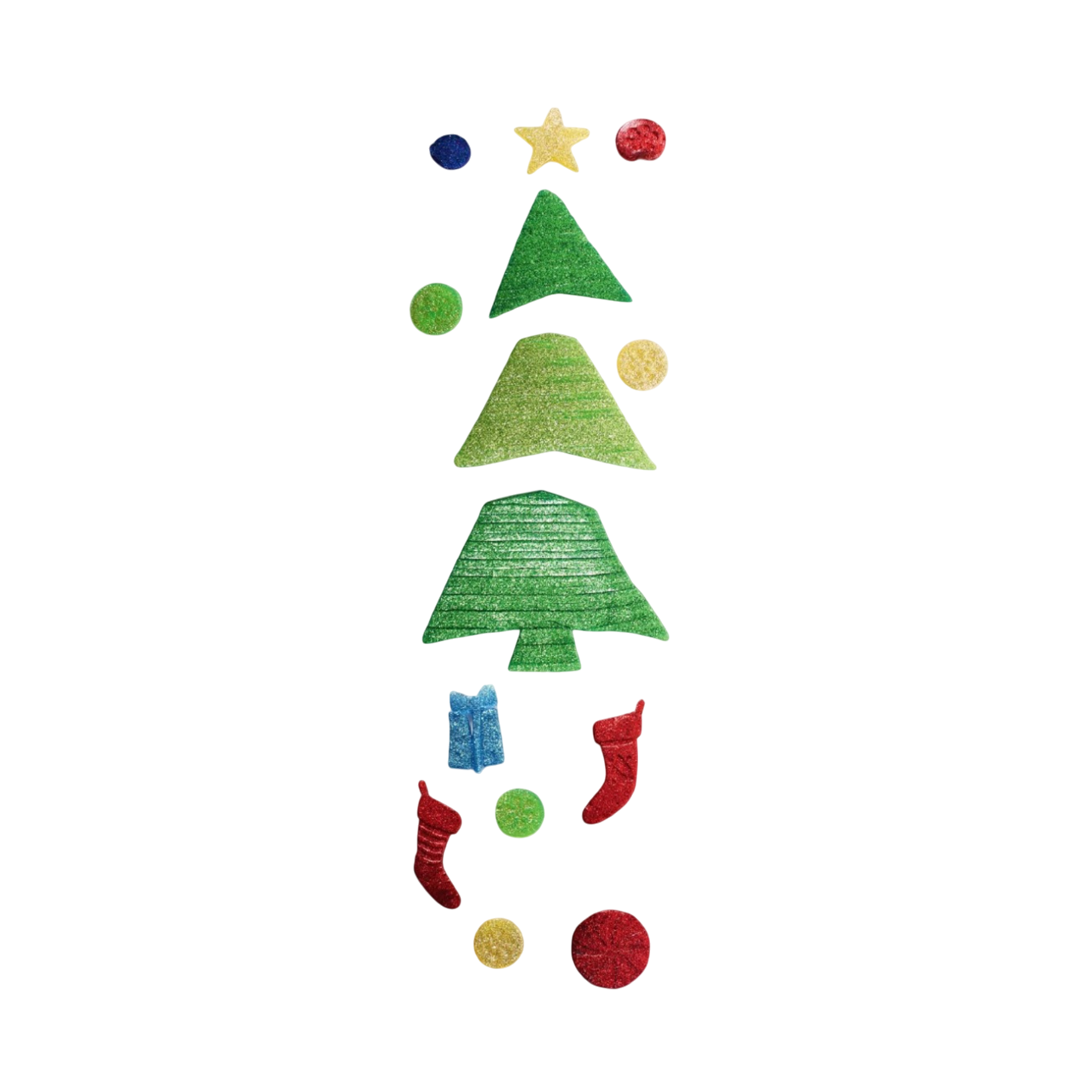 décoration gel vitro statique sapin Noël fenêtre. Canocea France