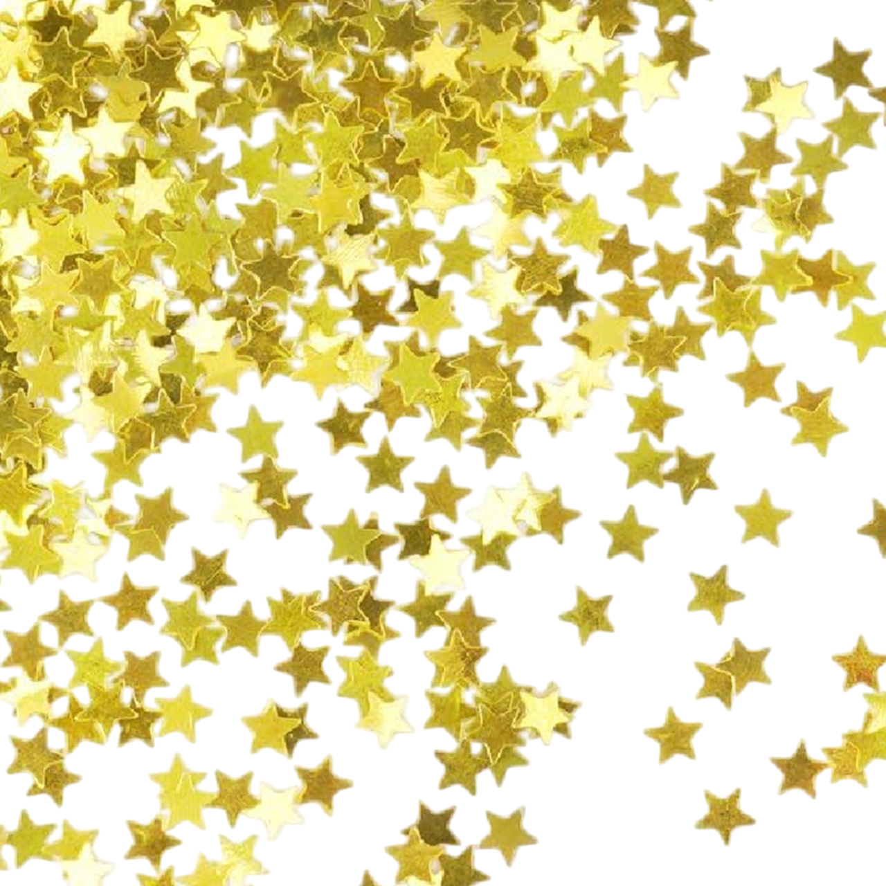 Étoiles à paillettes dorées pour loisirs créatifs – sequins décoratifs. Canocea France