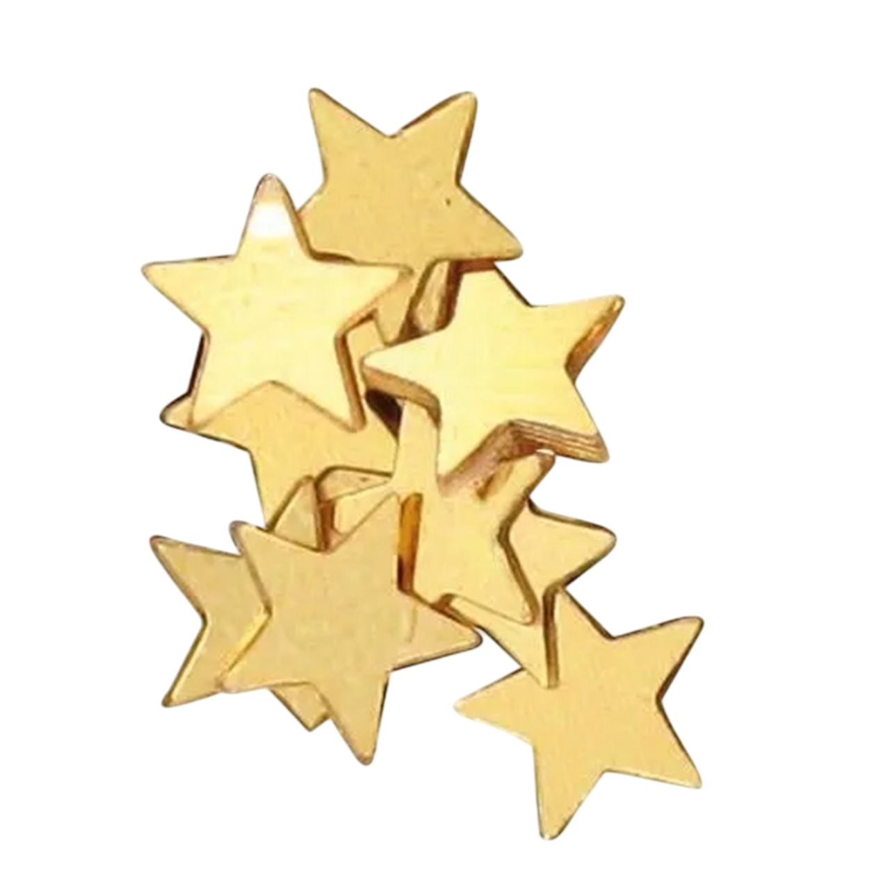 Sequins étoiles dorés scintillants en vrac – 50 g. Canocea France