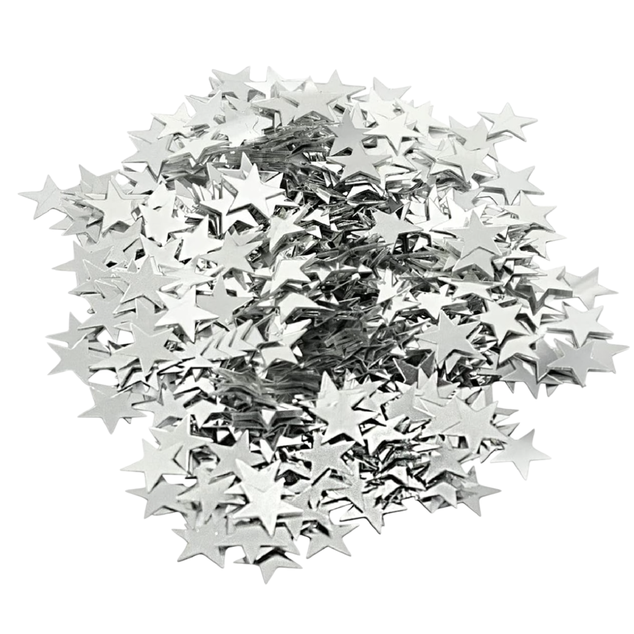 Sequins étoiles argentées scintillantes en vrac – 50 g. Canocea France