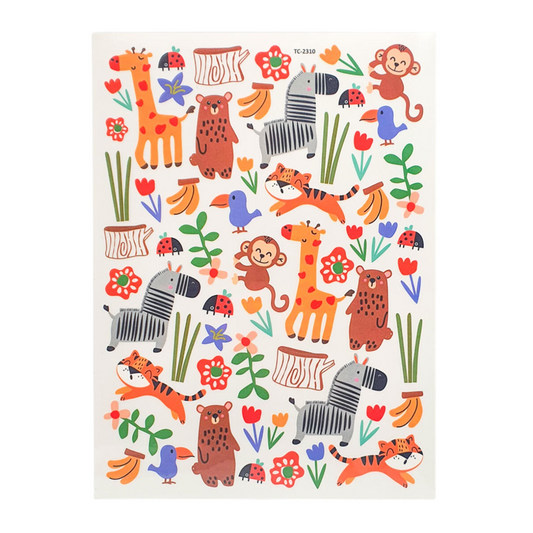 Transferts à sec animaux sauvages DIY. Canocea France