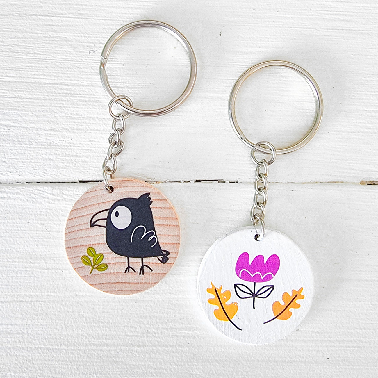 Transferts à sec motifs oiseaux tropicaux – scrapbooking et DIY. Canocea France
