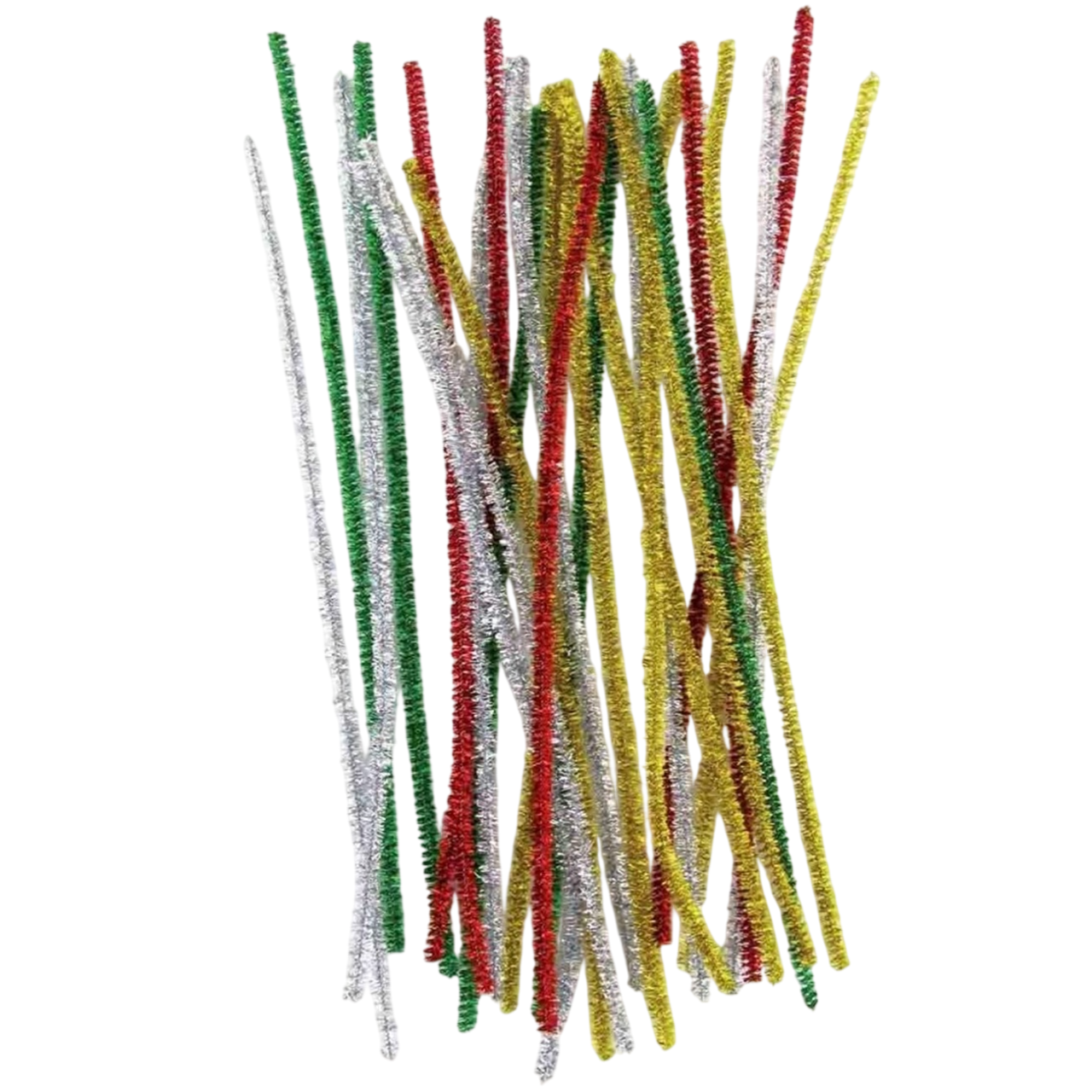 Chenilles métallisées de Noël pour loisirs créatifs. Canocea France